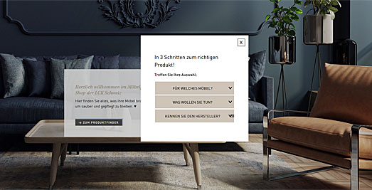 In 3 Schritten zum richtigen Produkt!
